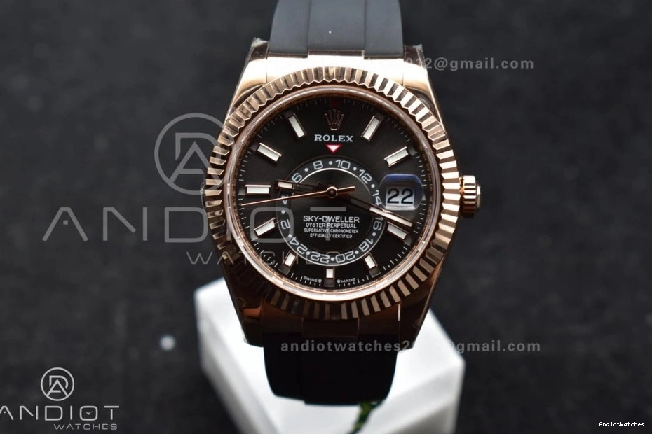 on Grey ZF Weight) Edition 336235 Sky-Dweller FlexibleFit Strap RG 1:1 1097 Best Dial A23J (Gain Oyster-flex 1004